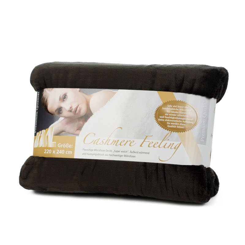 Gözze Premium Cashmere - Feeling Kuscheldecke 220 x 240 cm