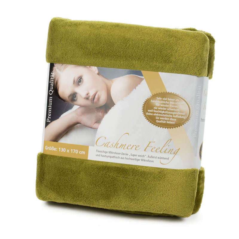 Gözze Premium Cashmere - Feeling Kuscheldecke 130 x 170 cm