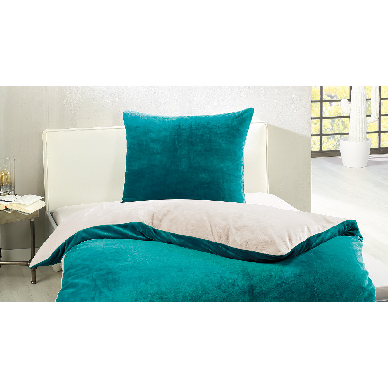 Gözze Premium Cashmere Feeling Wende-Bettwäsche 135 x 200cm/Kissen 80 x 80cm