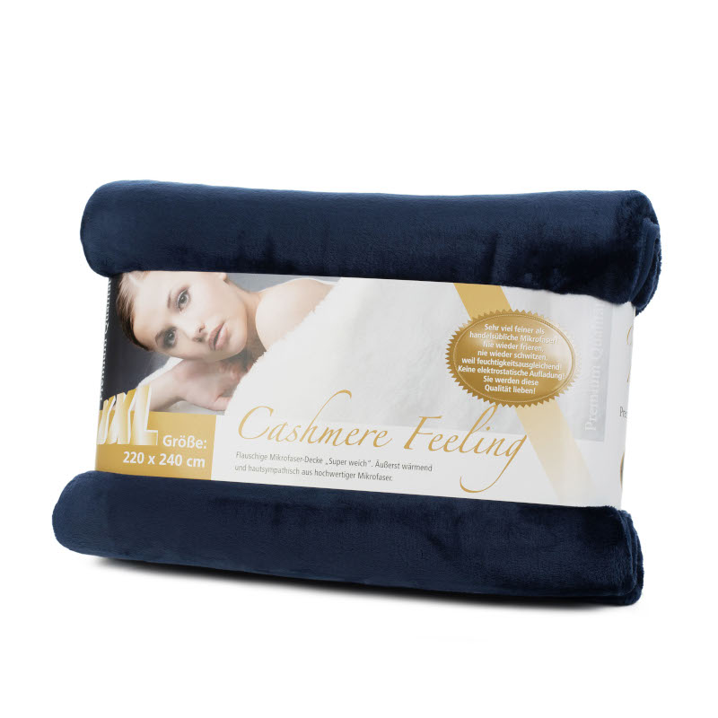 Gözze Premium Cashmere - Feeling Kuscheldecke 220 x 240 cm