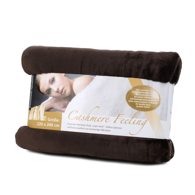 Gözze Premium Cashmere - Feeling Kuscheldecke 220 x 240 cm