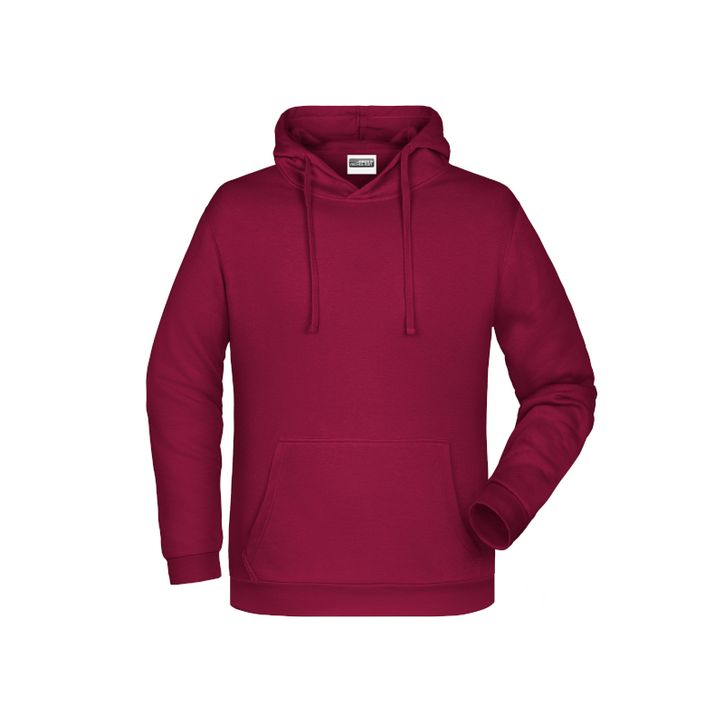 weinroter Hoodie Daiber modern und vielseitig