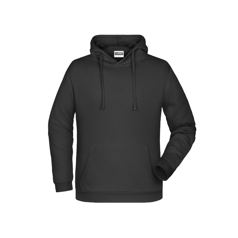 schwarzer Hoodie Daiber schlicht und vielseitig
