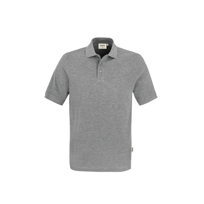 Hakro Poloshirt Classic grau meliert klassisch
