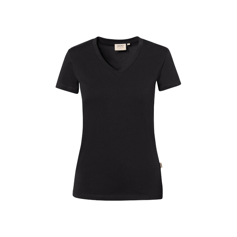 Hakro Damen V-Shirt Stretch